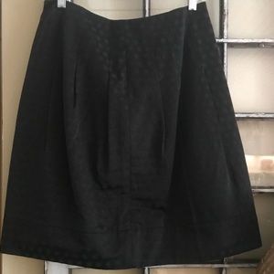 Anthropologie black skirt